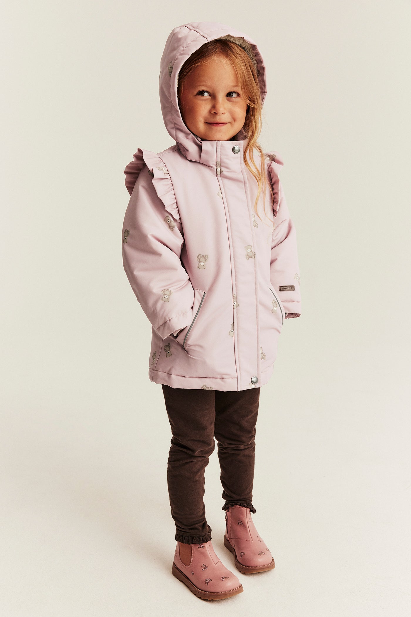 Baby & Kids pink jacket with frill