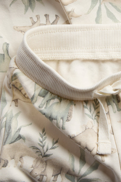 Baby dinosaur print joggers