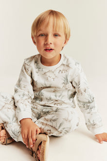 Kids sweatpants with dinosaurs