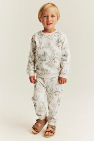 Kids sweatpants with dinosaurs