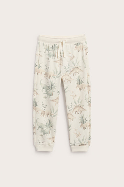 Kids sweatpants with dinosaurs
