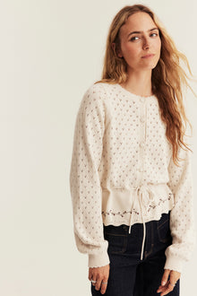 Women's floral cardigan