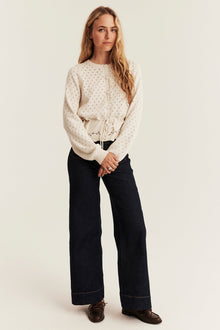 Women's floral cardigan