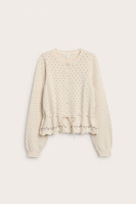 Women's floral cardigan