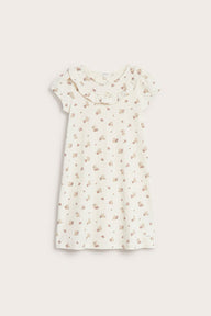 Kids short sleeve floral nightgown