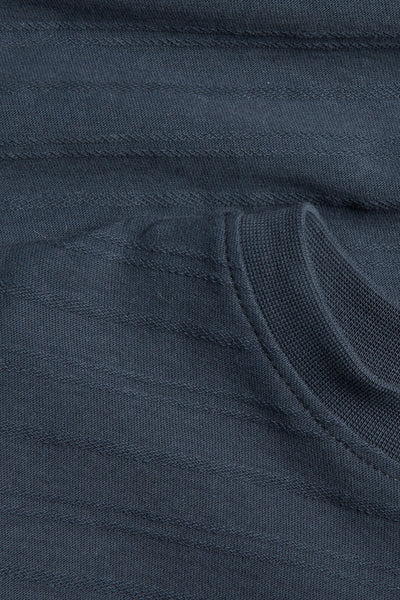 Baby & kids navy textured T-shirt