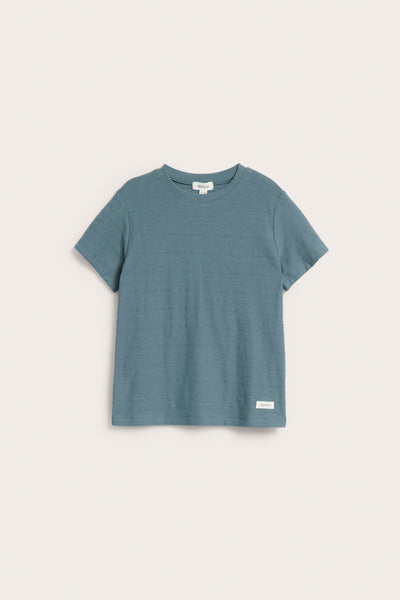 Baby & kids turquoise textured T-shirt