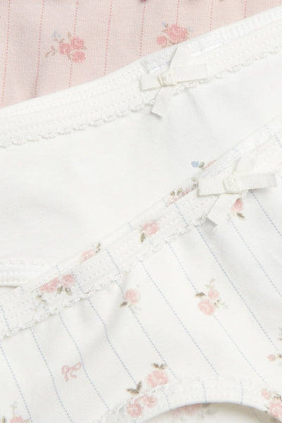 Kids floral briefs (3-pack)