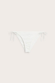 Women's white bikini bottoms