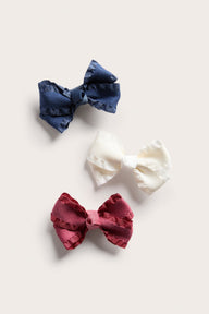 Baby & Kids bow hair slides (3‑pack)