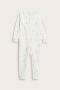 Baby white hot-air balloon pyjamas