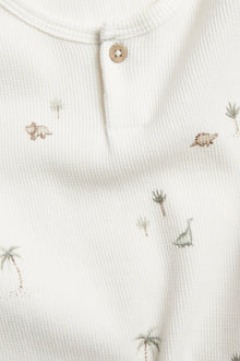 Kids & Baby long sleeve waffle t-shirt