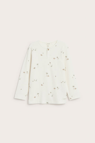 Kids & Baby long sleeve waffle t-shirt
