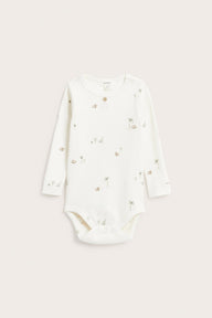 Baby dinosaur print bodysuit
