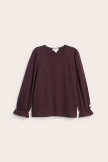 Baby & Kids purple top with lace trim