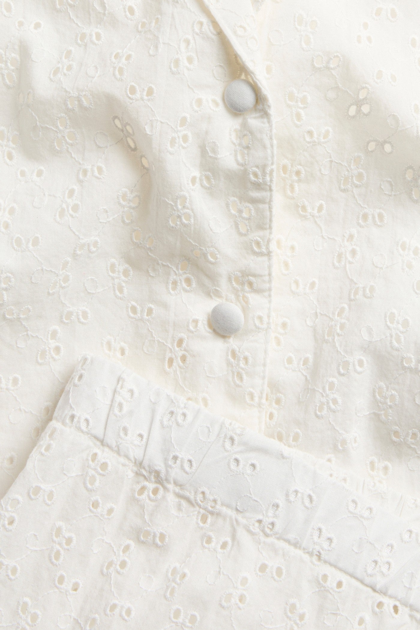 Women’s broderie anglaise pyjamas