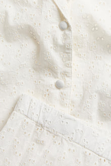 Women’s broderie anglaise pyjamas