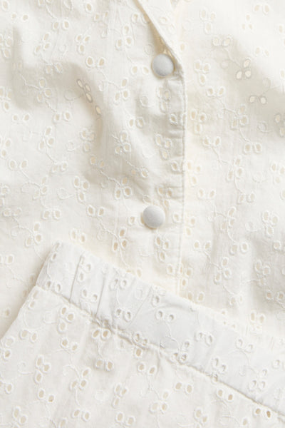 Women’s broderie anglaise pyjamas