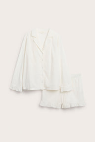 Women’s broderie anglaise pyjamas