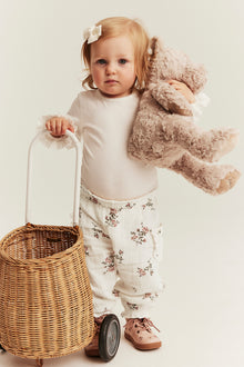 Baby woven floral pants