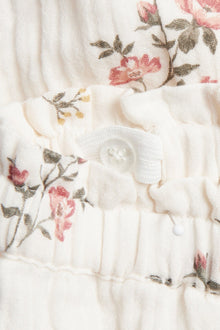 Baby woven floral pants