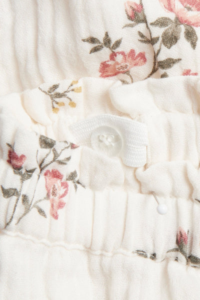 Baby woven floral pants