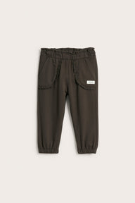 Baby brown lace joggers