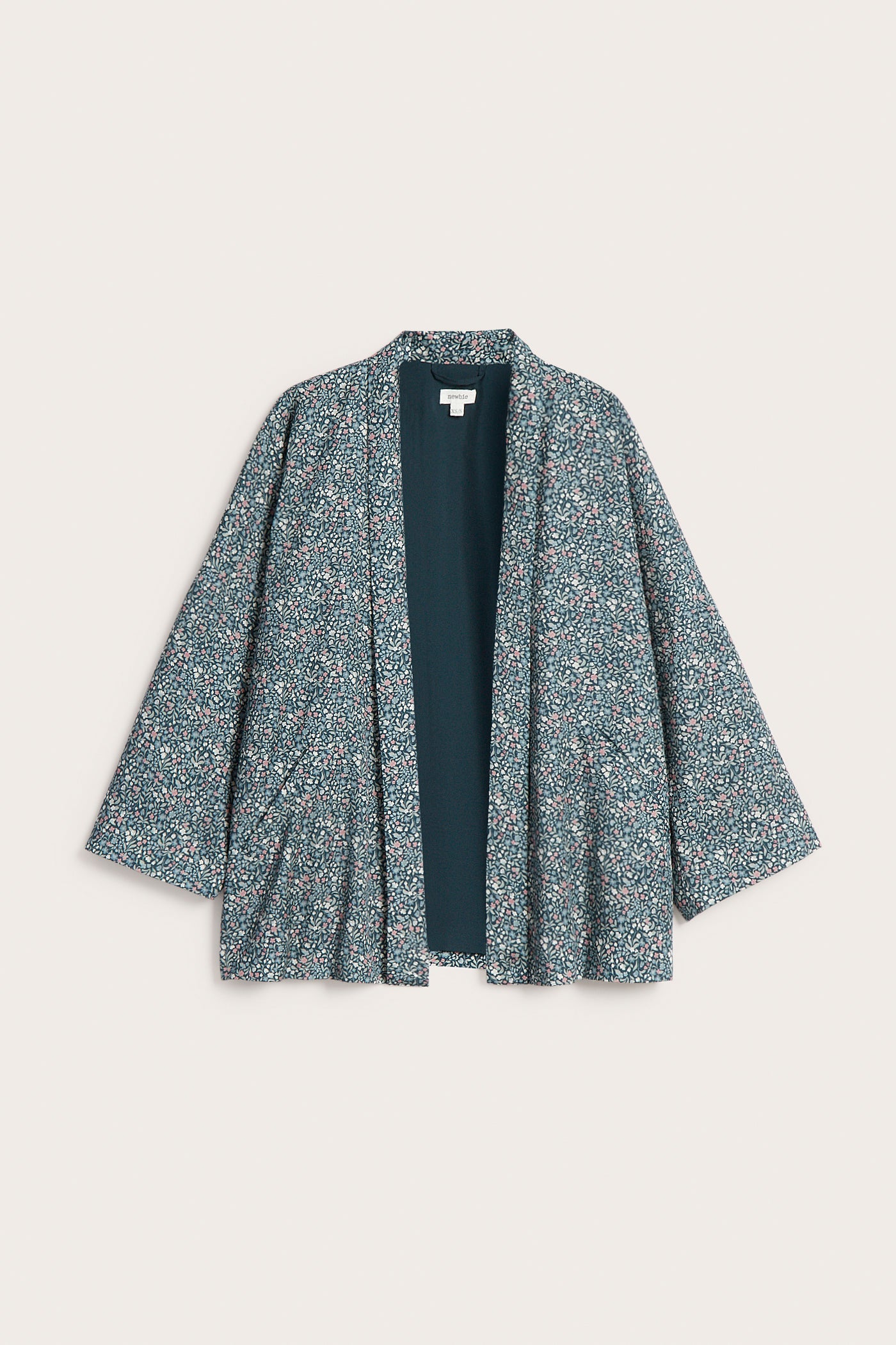 Women’s short floral kimono