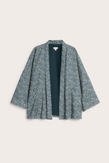 Women’s short floral kimono