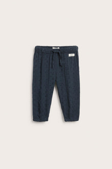Baby blue woven trousers