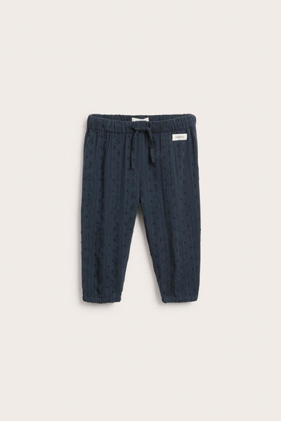 Baby blue woven trousers