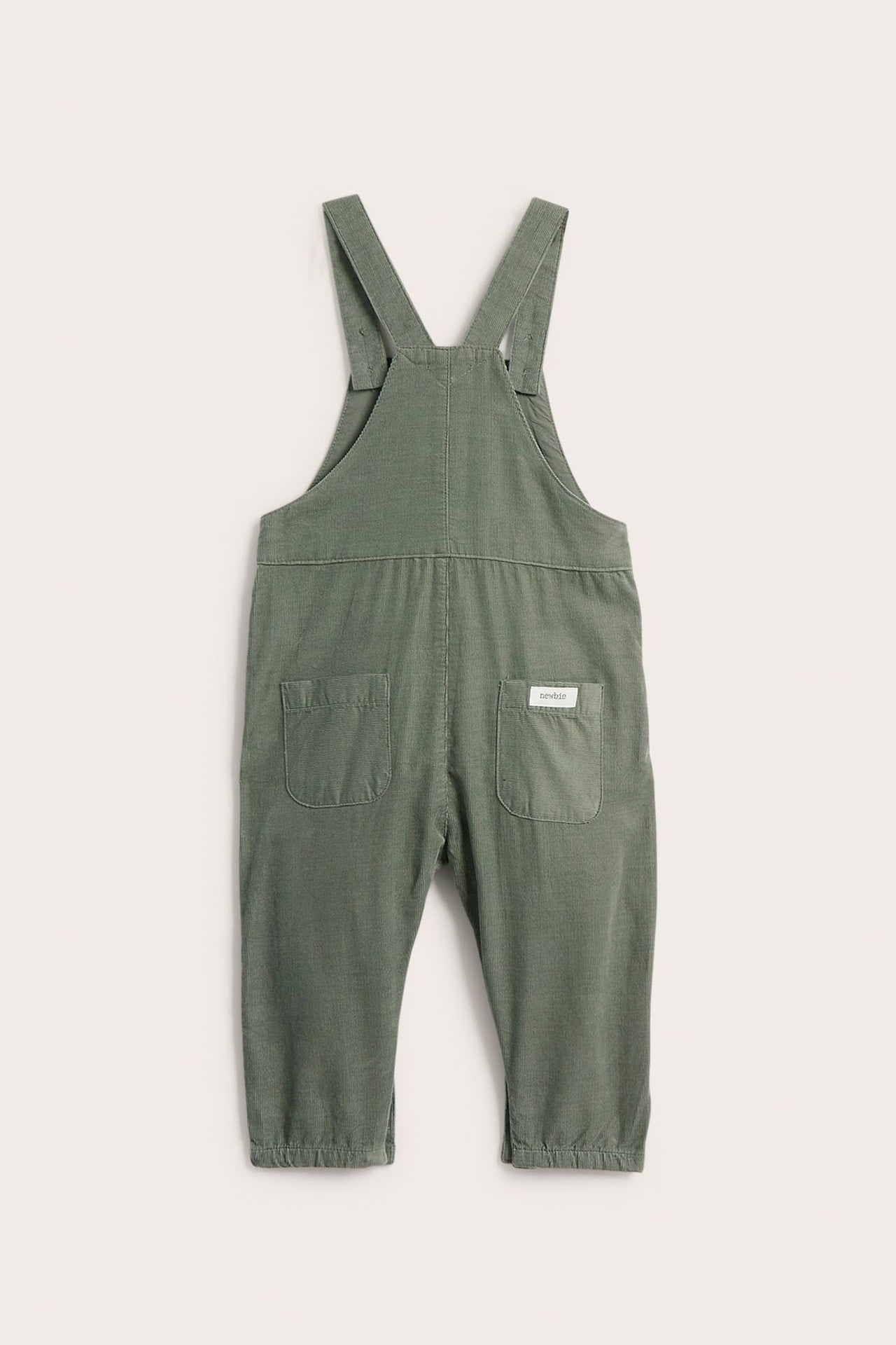 Baby green corduroy dungarees