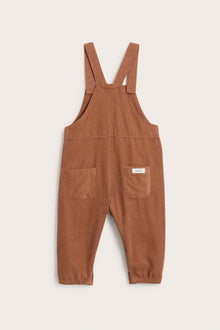 Baby orange corduroy dungarees