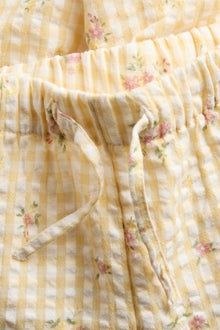 Baby floral woven trousers