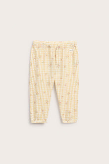 Baby floral woven trousers