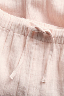 Baby pink woven trousers