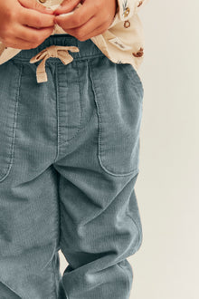 Kids turquoise corduroy trousers