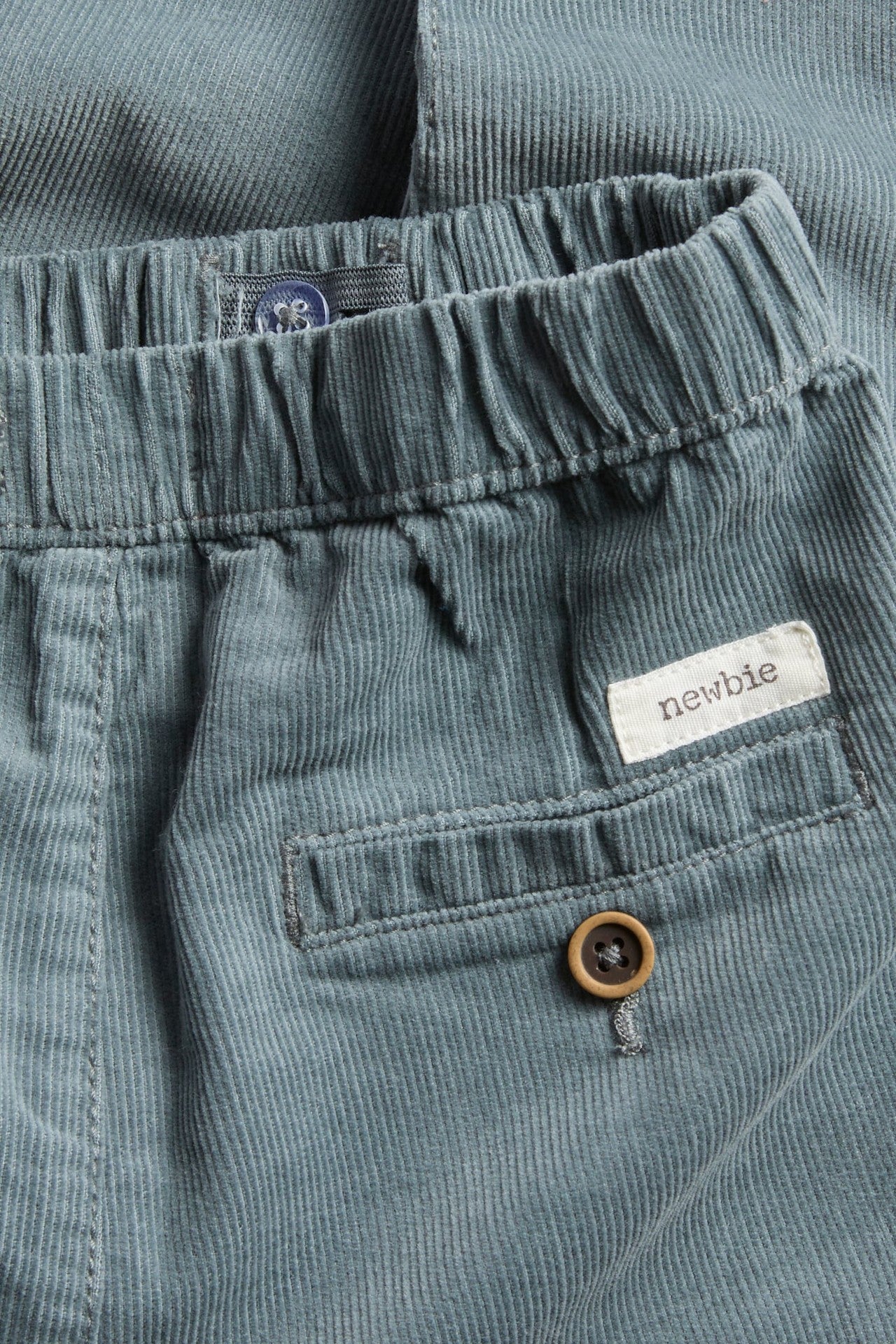 Kids turquoise corduroy trousers
