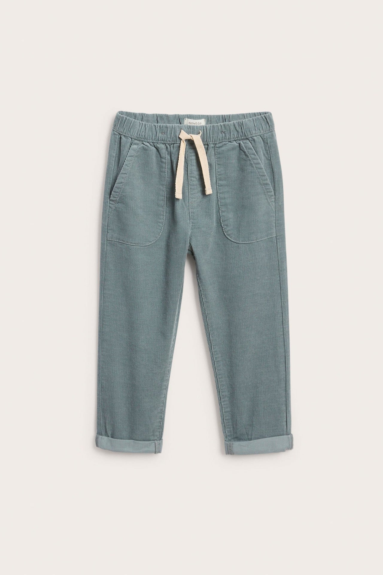 Kids turquoise corduroy trousers
