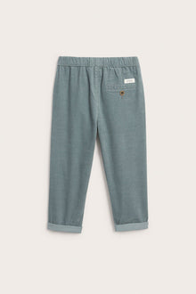 Kids turquoise corduroy trousers