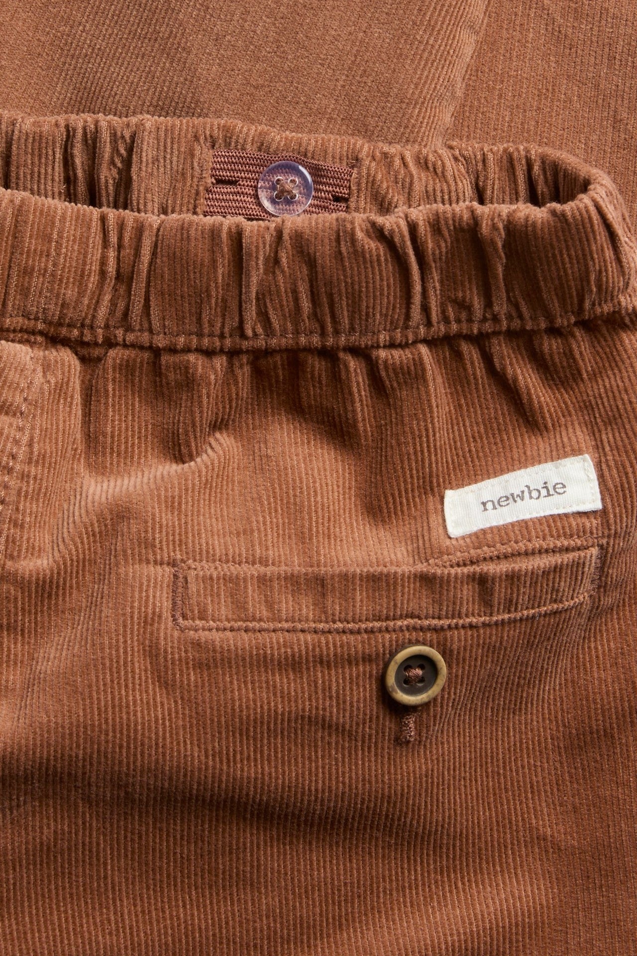 Kids orange corduroy trousers