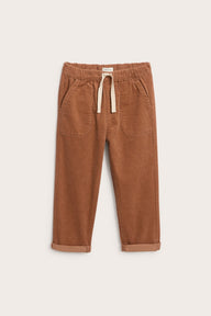 Kids orange corduroy trousers
