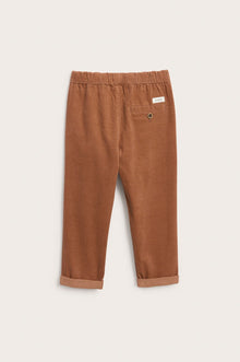 Kids orange corduroy trousers