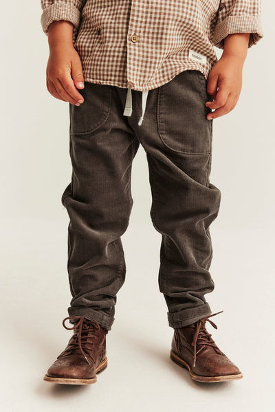 Kids brown manchester trousers