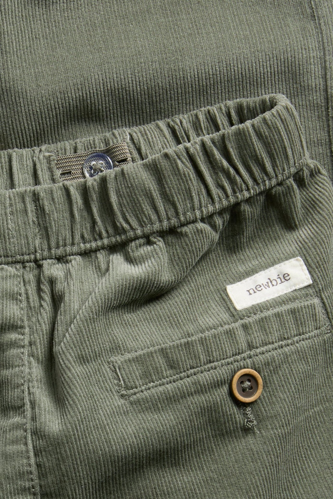 Kids green corduroy trousers