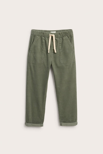 Kids green corduroy trousers