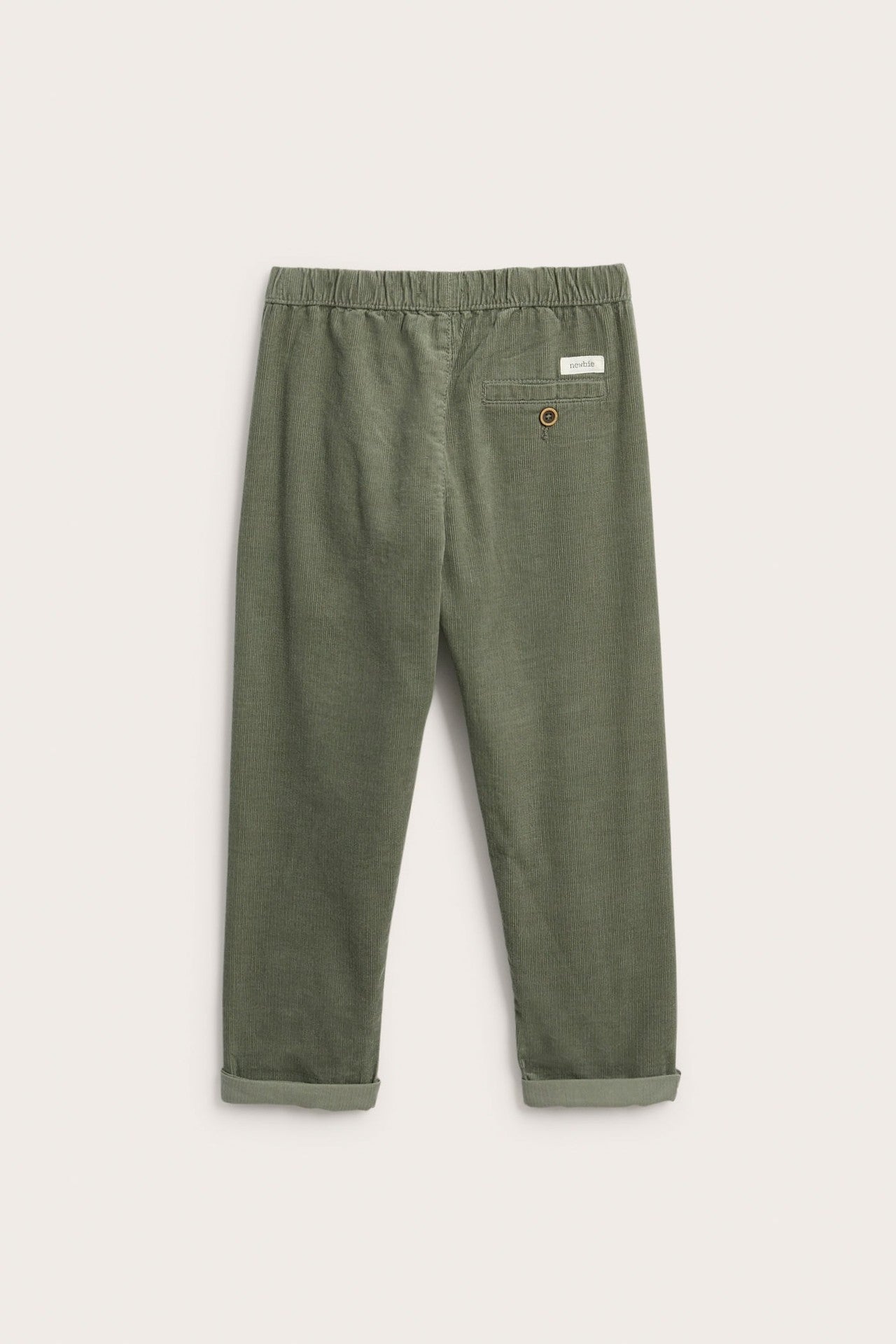 Kids green corduroy trousers