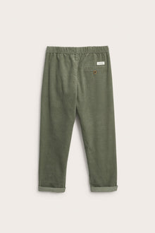 Kids green corduroy trousers