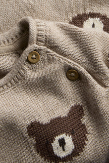 Baby sweater with bears