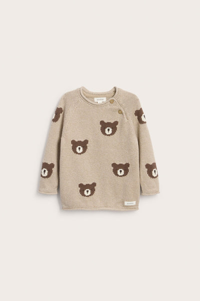 Baby sweater with bears